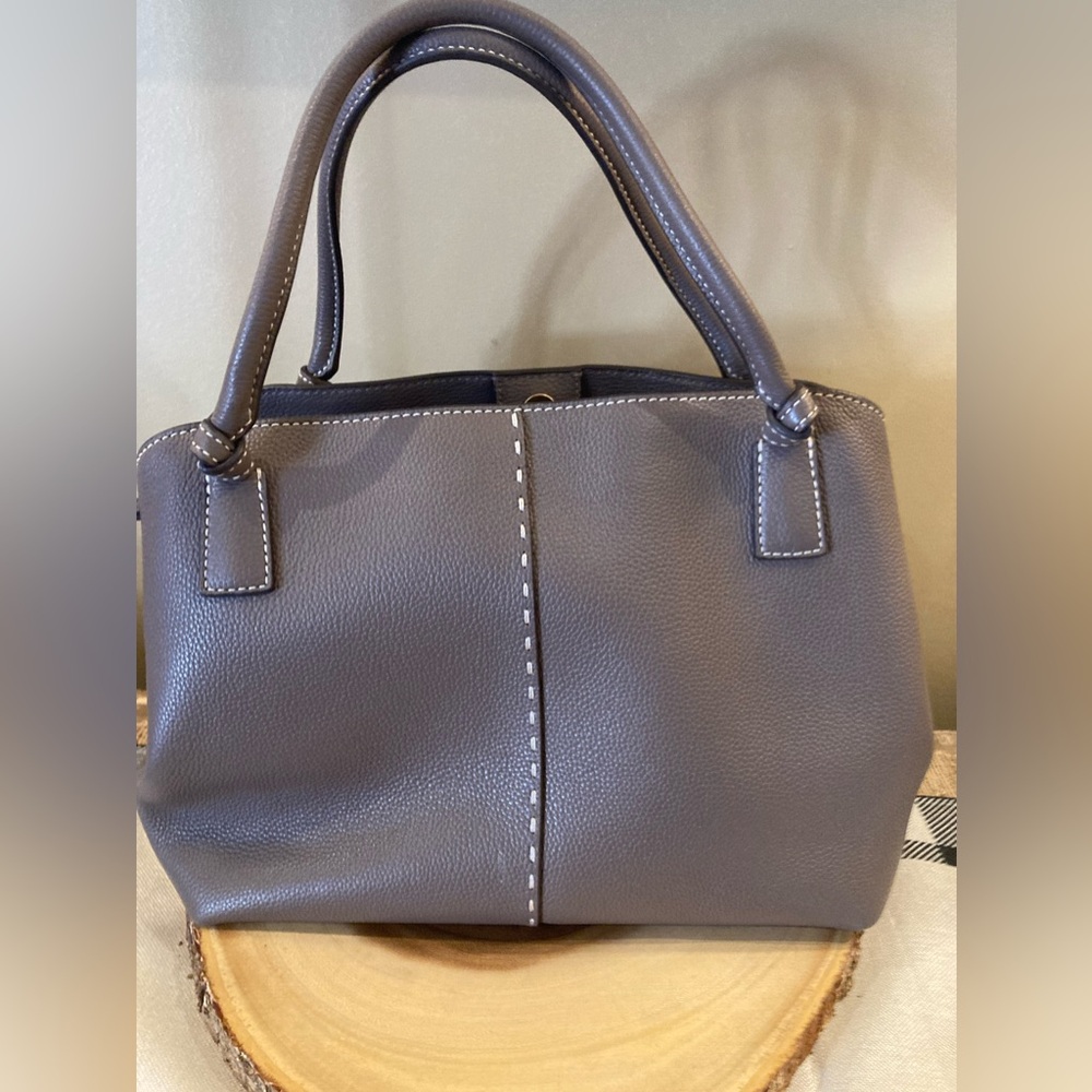 Tory Burch Gray Satchel and Wallet Set - Picture 6 of 15